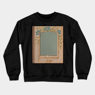 Vintage Photo Album  Template - Blank 1 Crewneck Sweatshirt